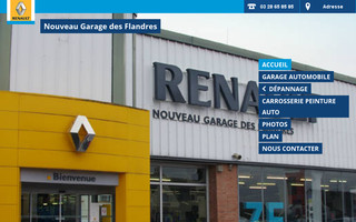 nouveau-garage-des-flandres.fr website preview