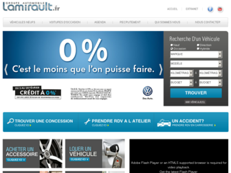 lamirault.fr website preview