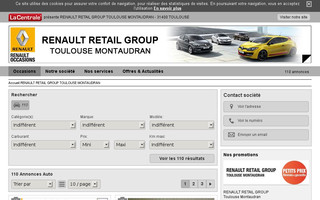occasions-renault-toulouse-montaudran.com website preview