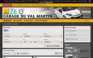 garageduvalmartin.com website preview