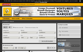 renault-vitrolles-occasion.com website preview