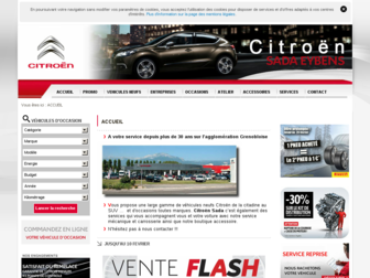 citroen-sada.com website preview