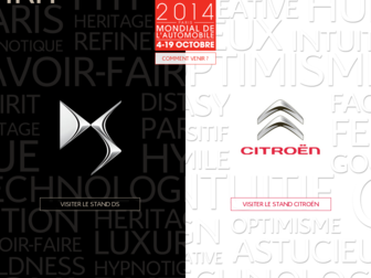 mondial2014.citroen.fr website preview