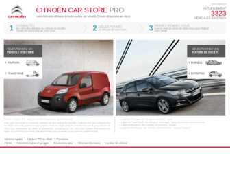 citroencarstorepro.fr website preview