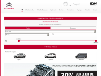 citroen-marignane.com website preview