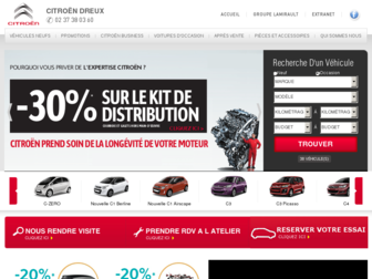 citroen-dreux.fr website preview