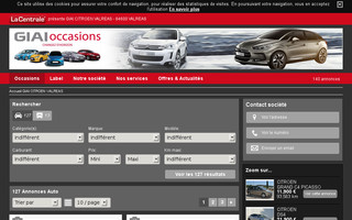 citroenvalreas.com website preview