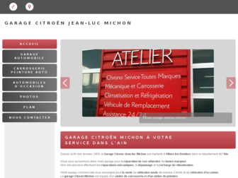 citroen-michon.com website preview