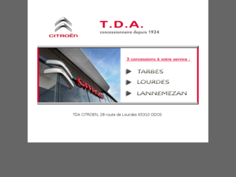 citroen-tda.com website preview