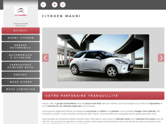 citroenmauri.fr website preview