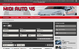 citroenmidiauto46.com website preview