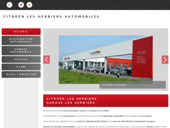 citroen-garage-herbiers.fr website preview