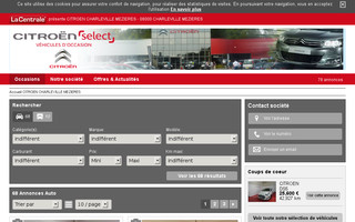 citroen-occasions-charlevillemezieres.com website preview