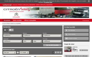 citroen-occasions-charlevillemezieres.com website preview