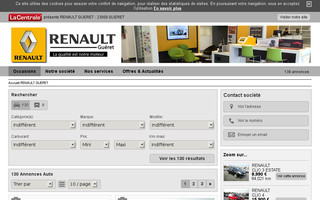 renault-occasions-gueret.com website preview