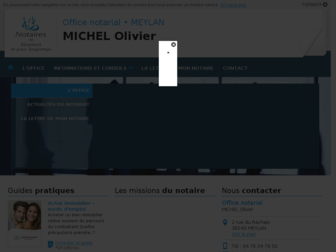 michel-meylan.notaires.fr website preview