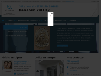 vulliez-st-martin-dheres.notaires.fr website preview