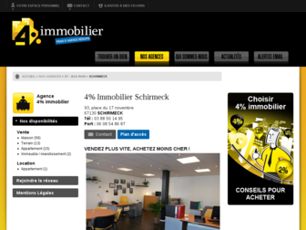 schirmeck.4immobilier.tm.fr website preview
