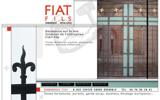 serrureriefiat.com website preview