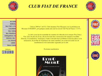 clubfiatdefrance.free.fr website preview