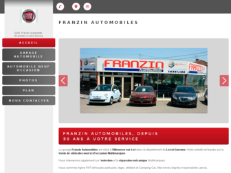 franzin-auto.fr website preview