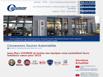 automobile-drome-ardeche.com website preview