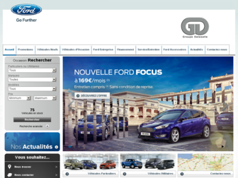 fordgroupedelesalle.fr website preview