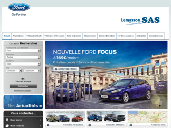 fordcherbourg.fr website preview