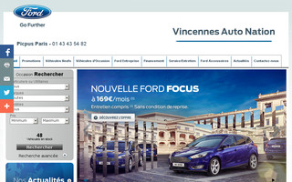 fordautonation.fr website preview