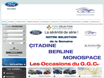 fordmantes.fr website preview