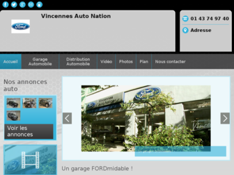 vincennes-auto-nation.fr website preview
