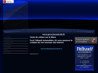 thibault-automobiles.fr website preview
