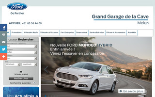 fordmelun.fr website preview