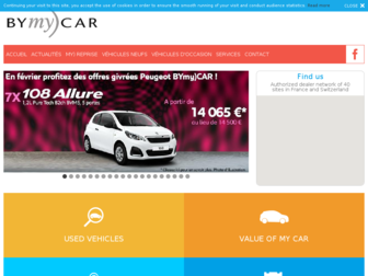 bymycar.fr website preview