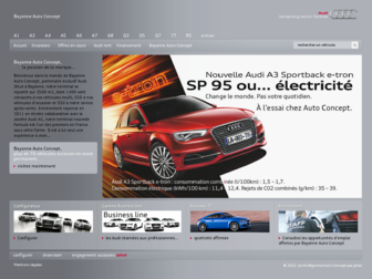 audi-bayonne.com website preview