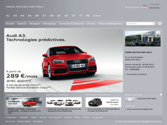 audi-mouton-stmalo.com website preview