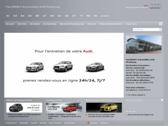 audi-strasbourg.fr website preview