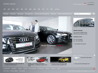 audi-bourg.com website preview