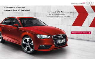 audia3sportback.audifrance.fr website preview