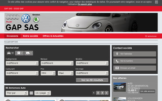 gap-sas.com website preview