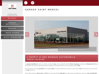 audi-saint-marcel.fr website preview
