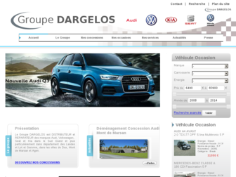 groupe-dargelos.com website preview
