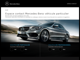 contact.mercedes-benz.fr website preview