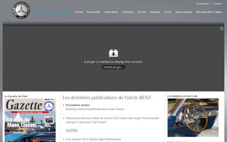 mb-france.mercedes-benz-clubs.com website preview