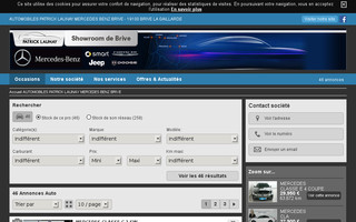 mercedesoccasion-brive.com website preview