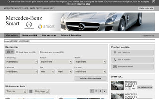 mercedes-montpellier.com website preview