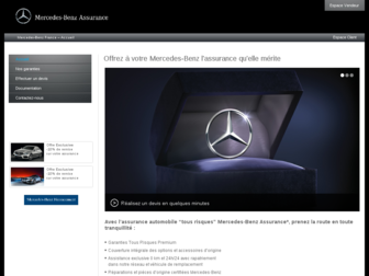 mercedes-benz-assurance.fr website preview