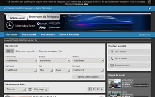 mercedesoccasions-perigueux.com website preview