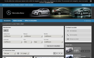 mercedes-allannic-freres-lorient.com website preview