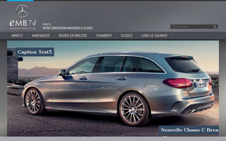 mercedes-cluses.com website preview